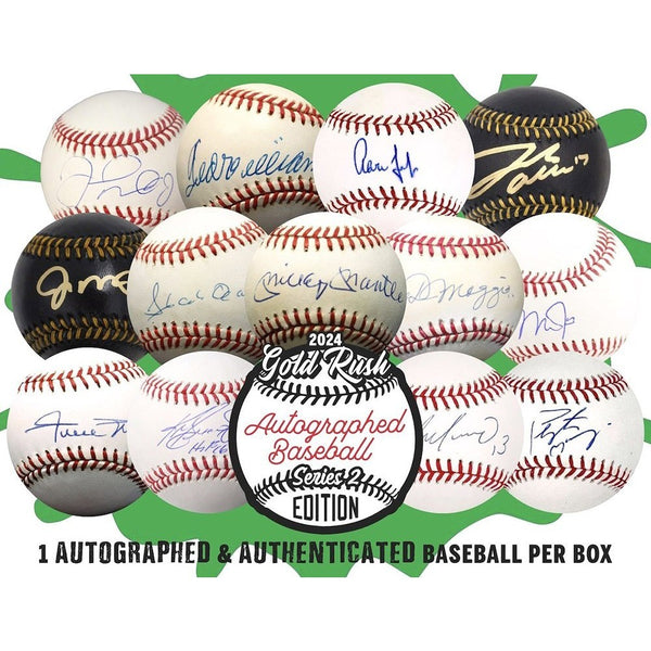 2024 Gold Rush Autographed Baseball Edition Series 2 Half Case (4 Box) Random Teams Break #2