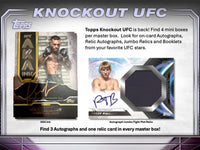 2024 Topps UFC Knockout 2 Hobby Box Random Left Side Serial # Break #2