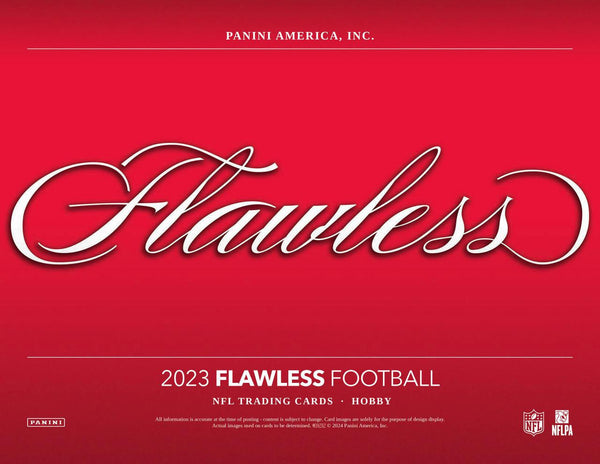 2023 Flawless Football 1 Box Half Case PYT Break #1  (11/20 Release)