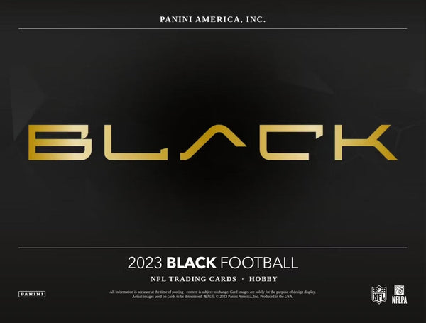 2023 Black Football 6 Box Half Case PYT Break #2