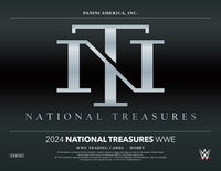 2024 Panini National Treasures WWE 1 Hobby Box Serial # Break #1 *GOT DELAYED TO 12/27*