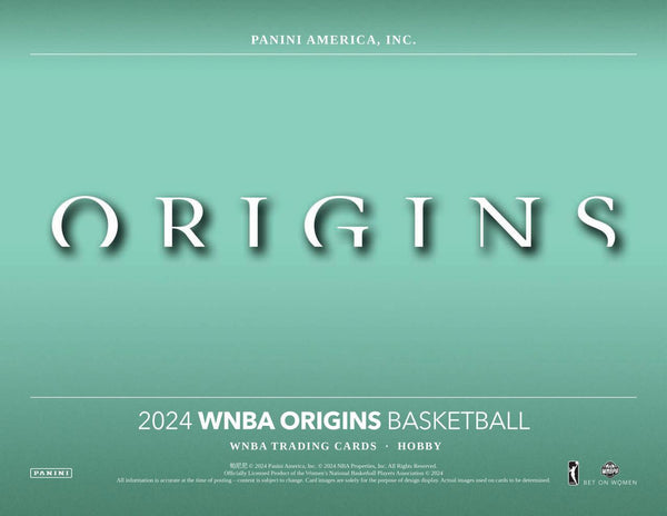 2024 Panini Origins WNBA Basketball 1 Hobby Box Random Serial # Break #1 (10/16 Release)