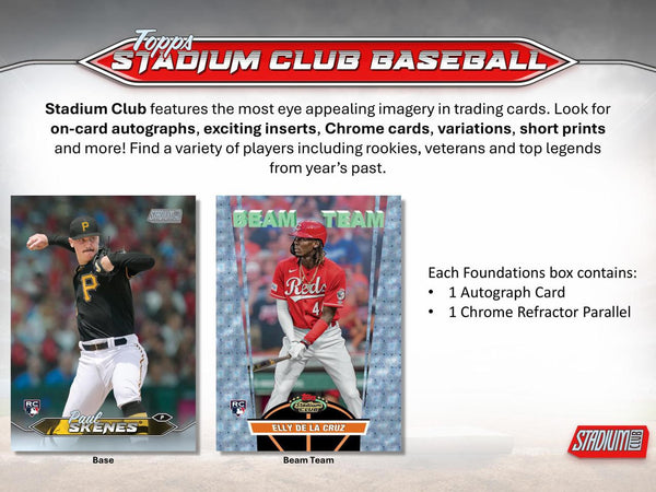 2024 Topps Stadium Club Baseball Hobby Compact 16 Box Case PYT Break #1 (11/6 Release)