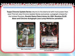 2024 Topps Chrome Update Series Baseball 2 JUMBO Box PYT Break #ADTB9