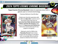 2024 Topps Chrome Cosmic Baseball 6 Box Half Case PYT Break #12