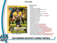 2024 Bowman Chrome University Football 5 Breaker's Delight Box Half Case Random Serial # Break #1 (11/27 Release)