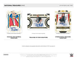 2024 Panini National Treasures WWE 1 Hobby Box Serial # Break #1 *GOT DELAYED TO 12/27*