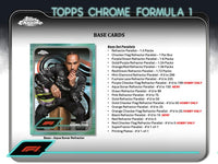 2024 Topps Chrome Formula 1 Racing 12 Hobby Box Case PYT Break #2 (11/22 Release)