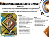 2023/24 Topps Finest Basketball 5 Box Breaker's Delight Half Case PYT Break #3 (1/23 Release)