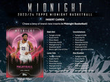 2023/24 Topps Midnight Basketball 6 Box Half Case PYT Break #5 (2/27 Release)