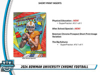 2024 Bowman Chrome University Football 5 Breaker's Delight Box Half Case Random Serial # Break #1 (11/27 Release)