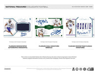 2024 National Treasures Collegiate Football 4 Box Case PYT Break #1 (11/6 Release)