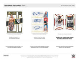 2024 Panini National Treasures WWE 1 Hobby Box Serial # Break #1 *GOT DELAYED TO 12/27*