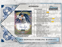 2024 Bowman Sterling Baseball 6 Box Half Case PYT Break #3