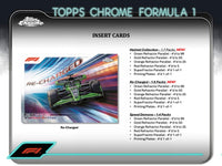 2024 Topps Chrome Formula 1 Racing 12 Hobby Box Case PYT Break #2 (11/22 Release)