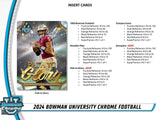 2024 Bowman Chrome University Football 5 Breaker's Delight Box Half Case Random Serial # Break #1 (11/27 Release)