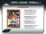 2024 Topps Chrome Formula 1 Racing 12 Hobby Box Case PYT Break #2 (11/22 Release)