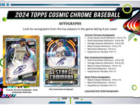 2024 Topps Chrome Cosmic Baseball 6 Box Half Case PYT Break #10