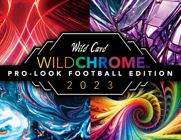 2023 Wild Card Wildchrome Pro-Look Football 1 Box Random Left Side Serial # Break #8