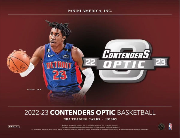 2022-23 Contenders Optic Basketball 10 Box Case PYT Break #3