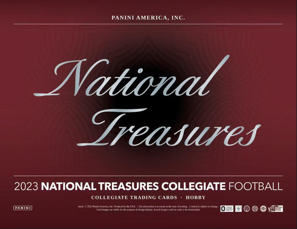 2023 National Treasures Collegiate Football 4 Box Case PYT Break #3 *10% OFF NOW!*