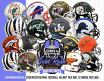 2024 Gold Rush Autographed Mini Helmet Football Edition Series 4 12 Box Case PYT Break #1 *ONLY CASE I HAVE! LOADED CHECKLIST!