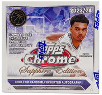 2023/24 Topps Chrome Basketball SAPPHIRE 1 Box PYT Break #4