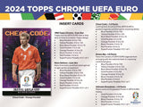 2023/24 Topps Chrome UEFA Euro Soccer 2 Hobby Box Random Left Side Serial # Break #2