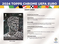 2023/24 Topps Chrome UEFA Euro Soccer 2 Hobby Box Random Left Side Serial # Break #2