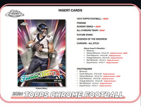 2024 Topps Chrome Football Hobby 6 Box Half Case PYT Break #5 (2/19 Release)