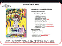 2024 Topps Chrome Football Hobby 6 Box Half Case PYT Break #5 (2/19 Release)