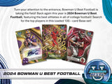 2024 Bowman University Best Football Breakers Delight 5 Box Half Case Random Serial # Break #1