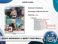 2024 Bowman University Best Football Breakers Delight 5 Box Half Case Random Serial # Break #1