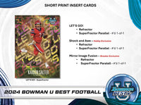 2024 Bowman University Best Football Breakers Delight 5 Box Half Case Random Serial # Break #1