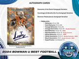 2024 Bowman University Best Football Breakers Delight 5 Box Half Case Random Serial # Break #1