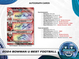 2024 Bowman University Best Football Breakers Delight 5 Box Half Case Random Serial # Break #1