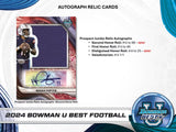 2024 Bowman University Best Football Breakers Delight 5 Box Half Case Random Serial # Break #1