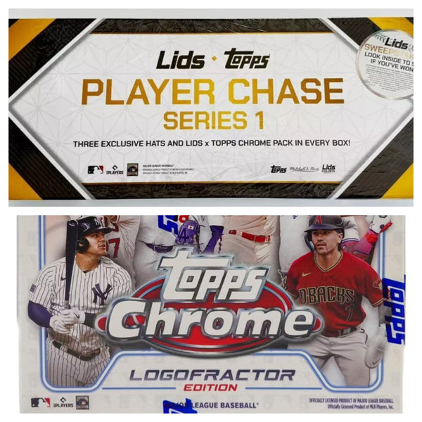 2024 Topps x Lids Player Case & Chrome Logofractor 2 Box Random Teams Break #ADTB1